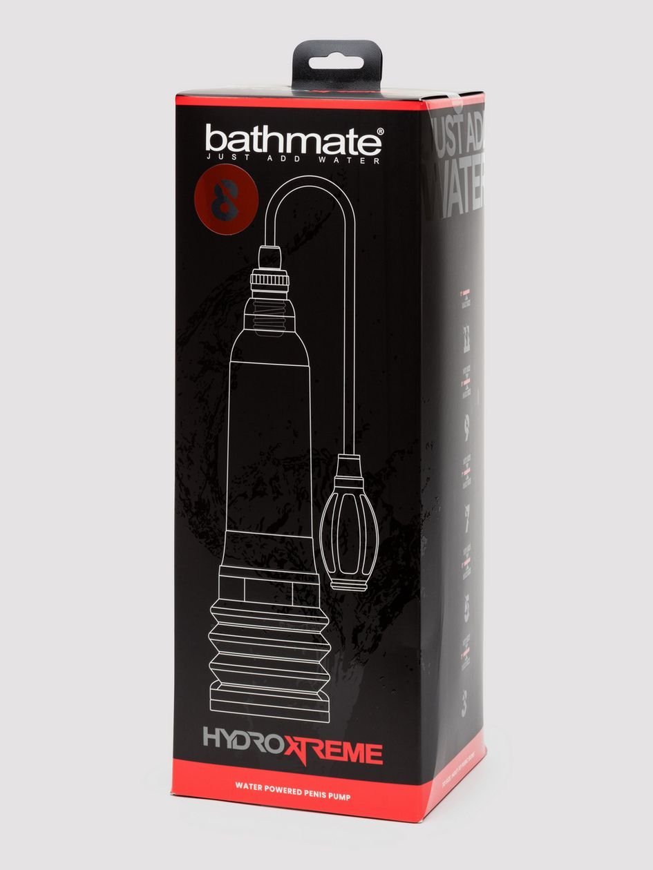87083.jpg Bathmate HydroXtreme8 Penis Pump Clear 6-8 Inches - Image 1