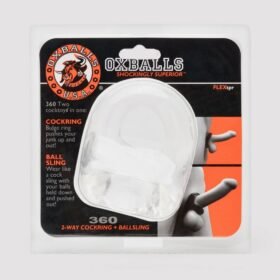 Oxballs Clear Two-Way Cockring and Ball Sling