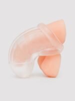 Oxballs COCK-LOCK Clear Flexible Chastity Cage - Image 4