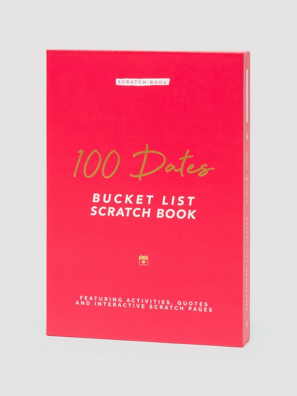 87273.jpg 100 Dates Scratch Bucket List Book - Image 1