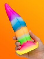 Creature Cocks Kiss Tongue Glow-In-The-Dark Silicone Dildo - Image 3