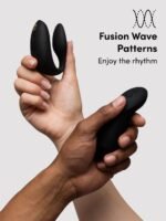 We-Vibe Chorus Pro Satin Black App and Remote Controlled Couple's Vibrator - Image 4