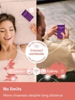 We-Vibe Chorus Pro Electric Pink App and Remote Controlled Couple's Vibrator - Image 5