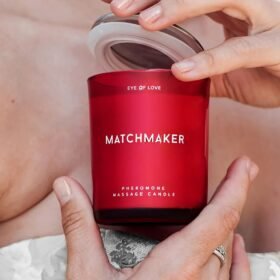 Matchmaker Eye of Love Red Diamond Pheromone Massage Candle 5.2oz