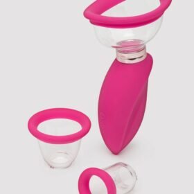 Pumped Arousing Pink Automatic Rechargeable Vulva, Clitoral, Nipple & Breast Pump