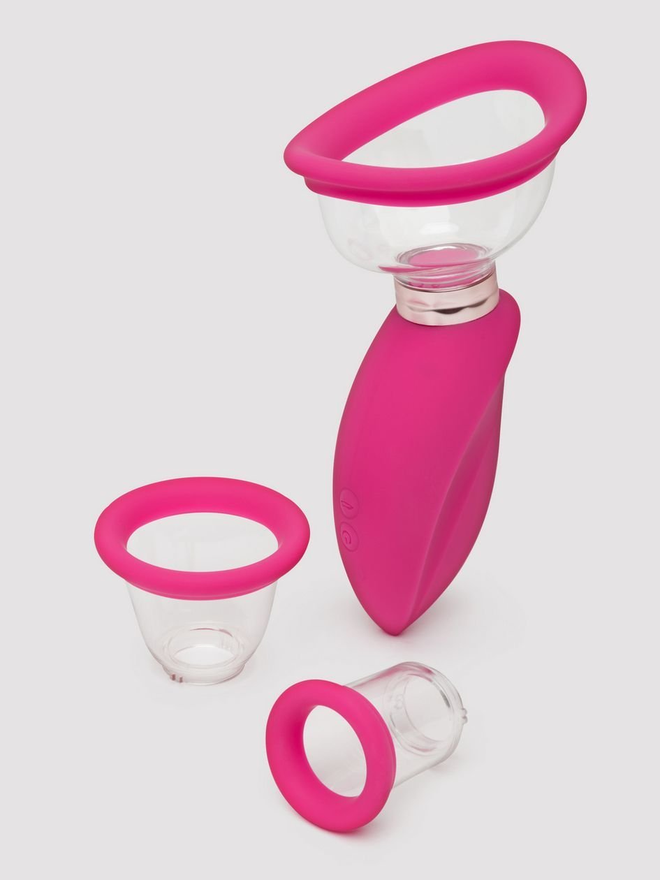 87518.jpg Pumped Arousing Pink Automatic Rechargeable Vulva, Clitoral, Nipple & Breast Pump - Image 1