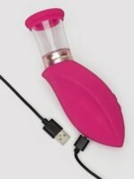 Pumped Arousing Pink Automatic Rechargeable Vulva, Clitoral, Nipple & Breast Pump - Image 6
