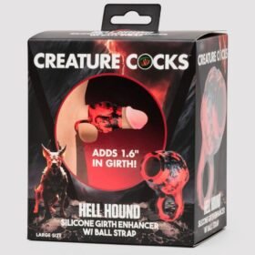 Creature Cocks Hell Hound Silicone Penis Sleeve and Ball Stretcher