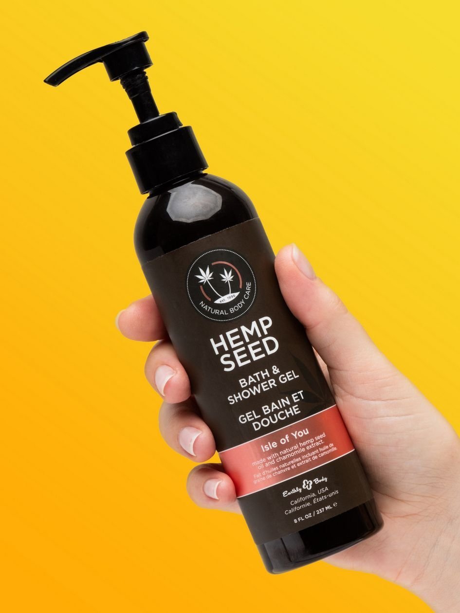 87586.jpg Earthly Body Hemp Seed Bath & Shower Gel Isle of You 8 fl oz - Image 1