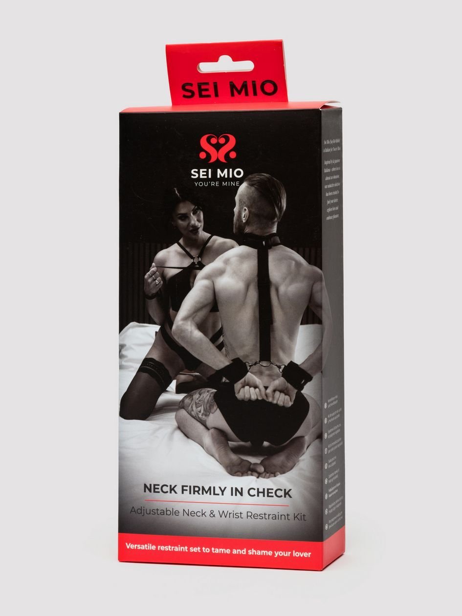 87591.jpg SEI MIO Neck Firmly in Check Adjustable Neck and Wrist Restraint Kit - Image 1