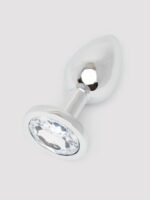 Lovehoney Clear Jeweled Metal Butt Plug - Image 8