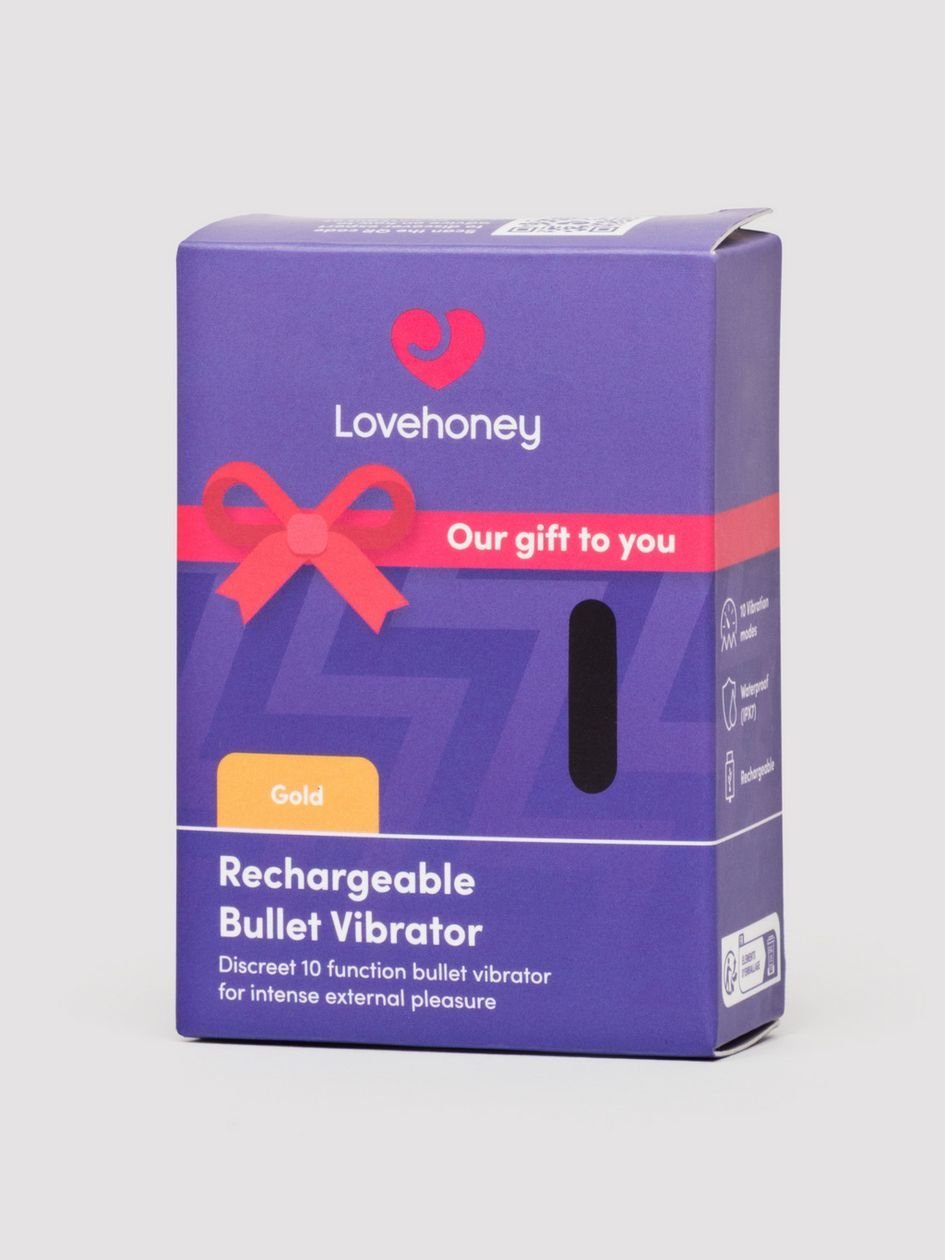 87686.jpg Lovehoney Gold Rechargeable Bullet Vibrator - Image 1