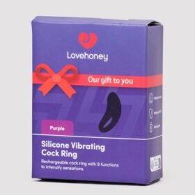Lovehoney Purple Silicone Vibrating Cock Ring