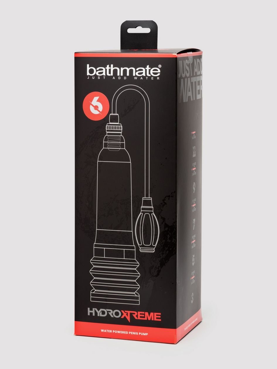 87803.jpg Bathmate HYDROXTREME6 Penis Pump Clear 4-6 Inches - Image 1