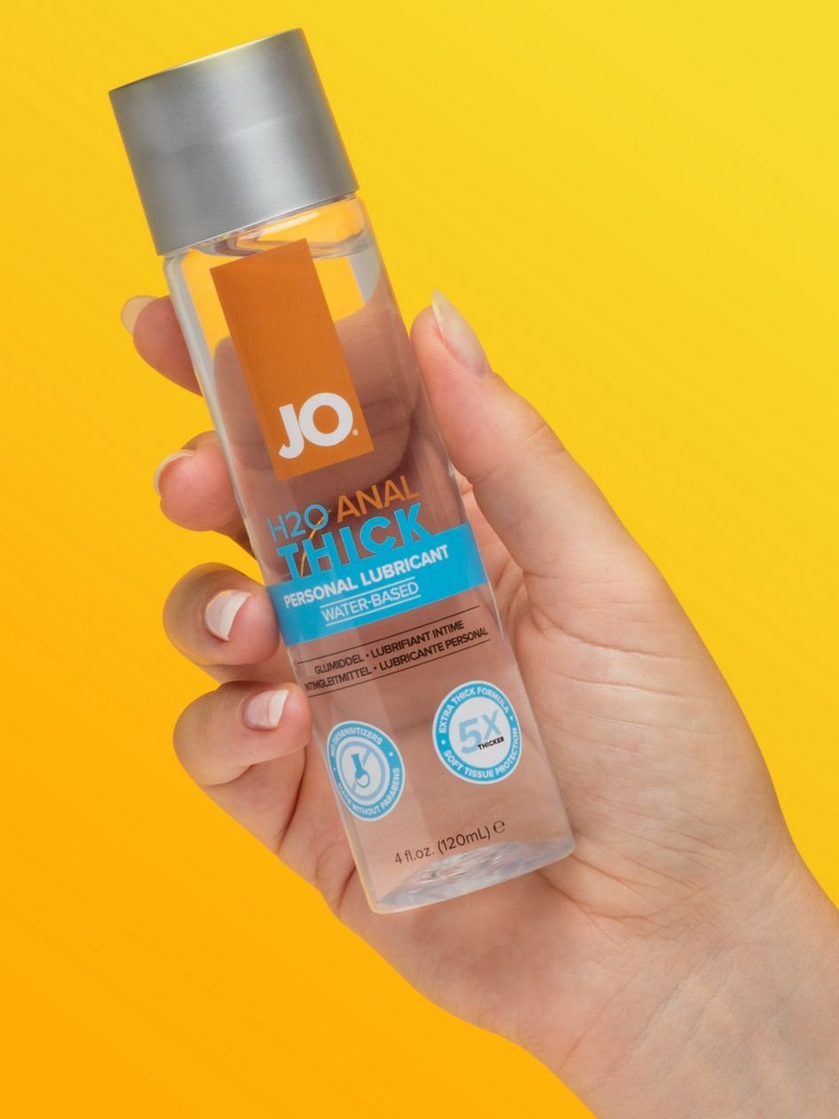 87830.jpg System JO H20 Water-Based Anal Thick Lubricant 4 fl oz - Image 1
