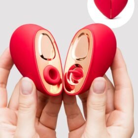Lovehoney Heart Duo Clitoral Suction and Licking Stimulator