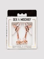 Sportsheets Peaches 'n CreMe Bell Nipple Clamps