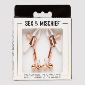 Sportsheets Peaches 'n CreMe Bell Nipple Clamps