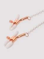 Sportsheets Peaches 'n CreaMe Pearl Nipple Clamps - Image 5