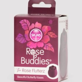 Skins Rose FLUTTERZ Licking Flickering Clitoral Vibrator