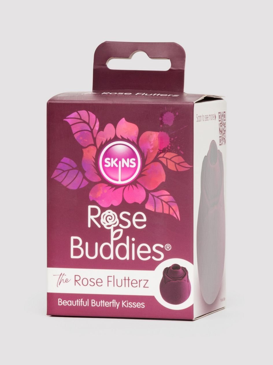 88235.jpg Skins Rose FLUTTERZ Licking Flickering Clitoral Vibrator - Image 1