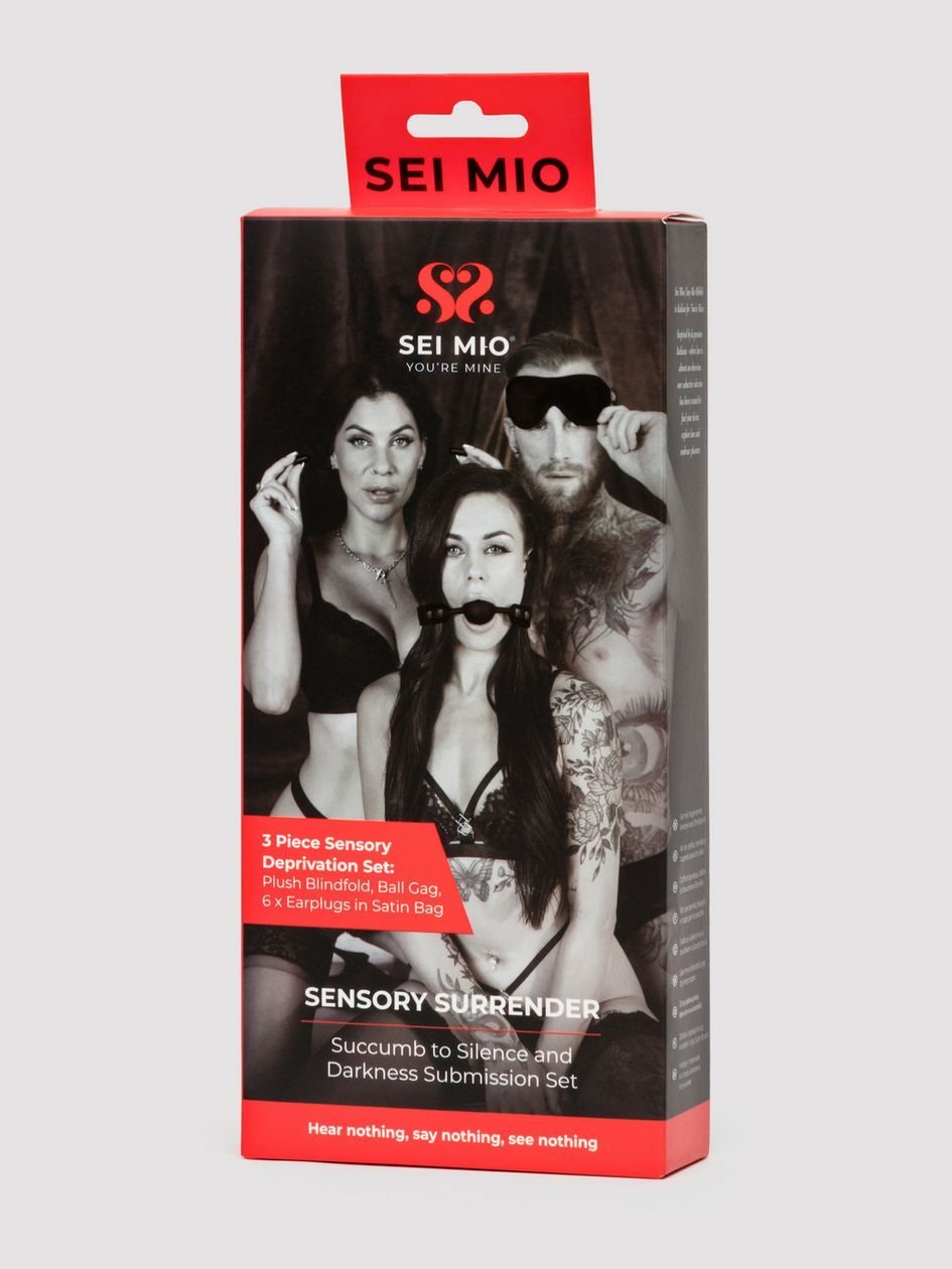88246.jpg SEI MIO Sensory Surrender Bondage Kit (3 Piece) - Image 1