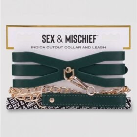 Sportsheets Indica Cutout Collar and Leash