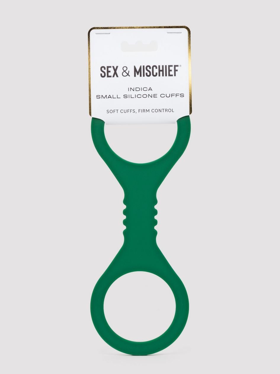 88402.jpg Sportsheets Indica Small Silicone Cuffs - Image 1