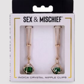 Sportsheets Indica Crystal Nipple Clips