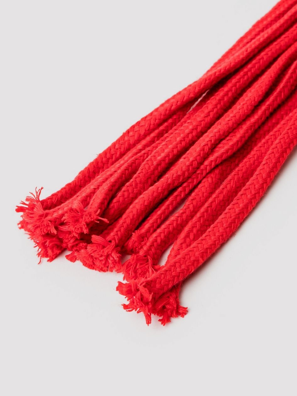 88414.jpg Sportsheets Red Rope Flogger - Image 1