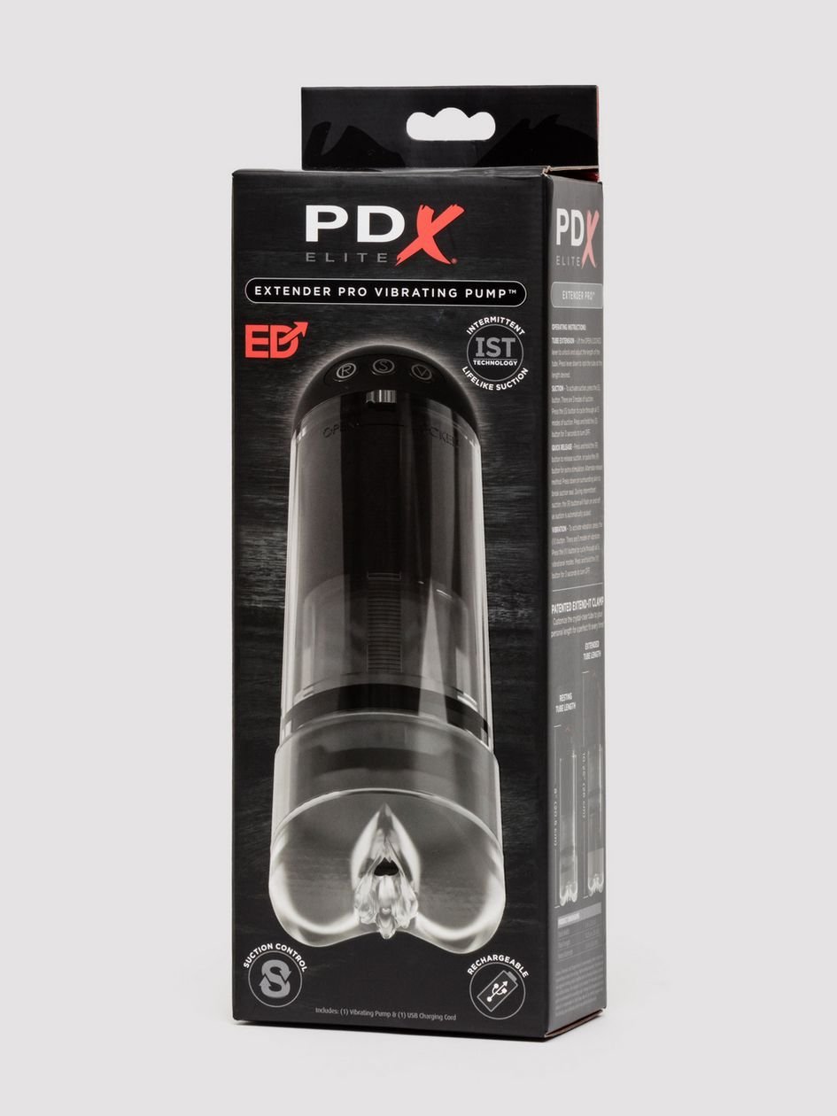 88415.jpg PDX Elite Extending Pro Suction and Vibrating Penis Pump - Image 1