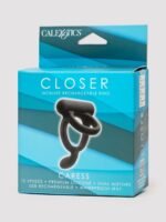 Closer Intimate Caress Rechargeable Taint Stimulation Cock Ring