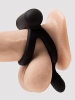 Closer Intimate Caress Rechargeable Taint Stimulation Cock Ring - Image 4