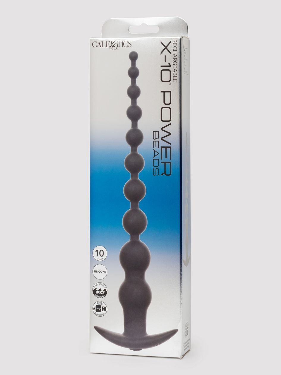 88719.jpg Power Beads X-10 Vibrating Rechargeable Anal Beads - Image 1