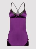 Lovehoney Satin and Lace Plum Chemise Set - Image 6