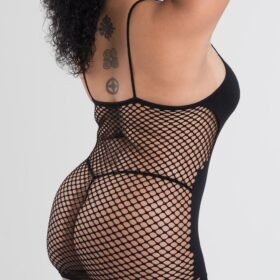 Lovehoney Plus Size Hourglass Black Mini Dress