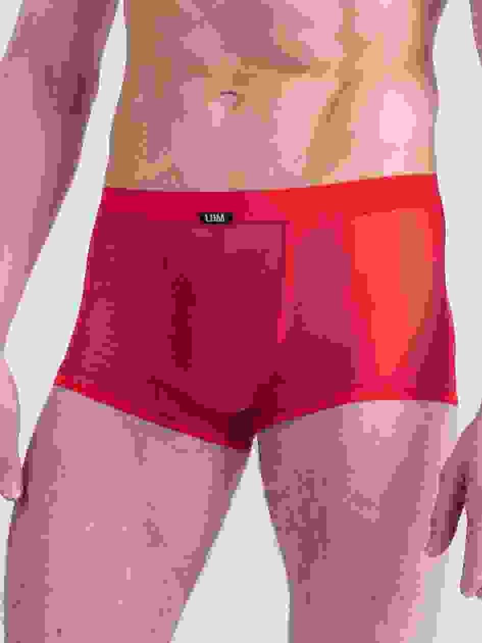 a33901g66397.jpg LHM Red Mesh Boxer Shorts - Image 1
