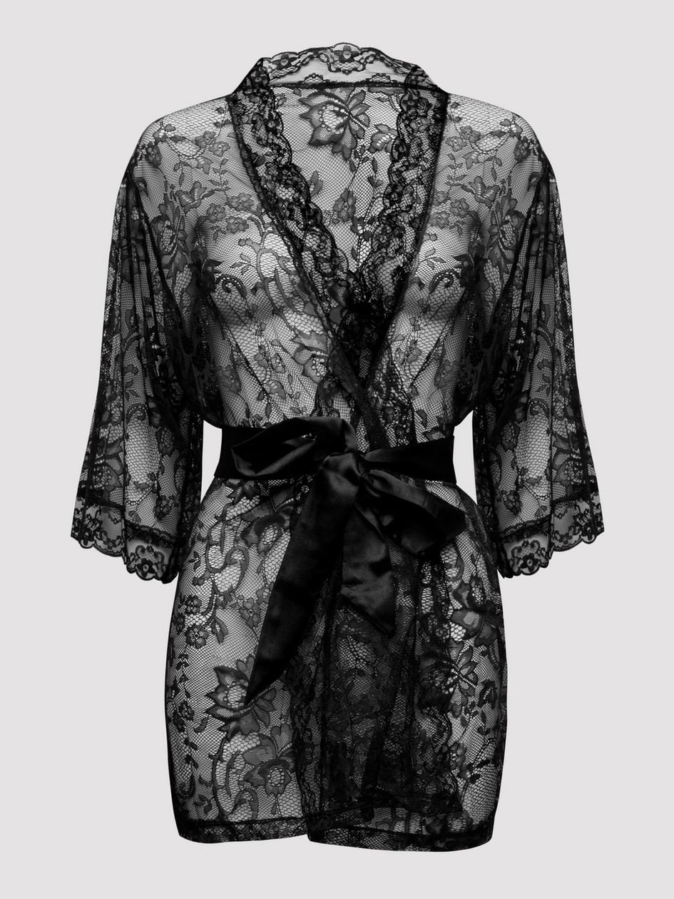 a34436g61982.jpg Lovehoney Flaunt Me Floral Lace Robe - Image 1