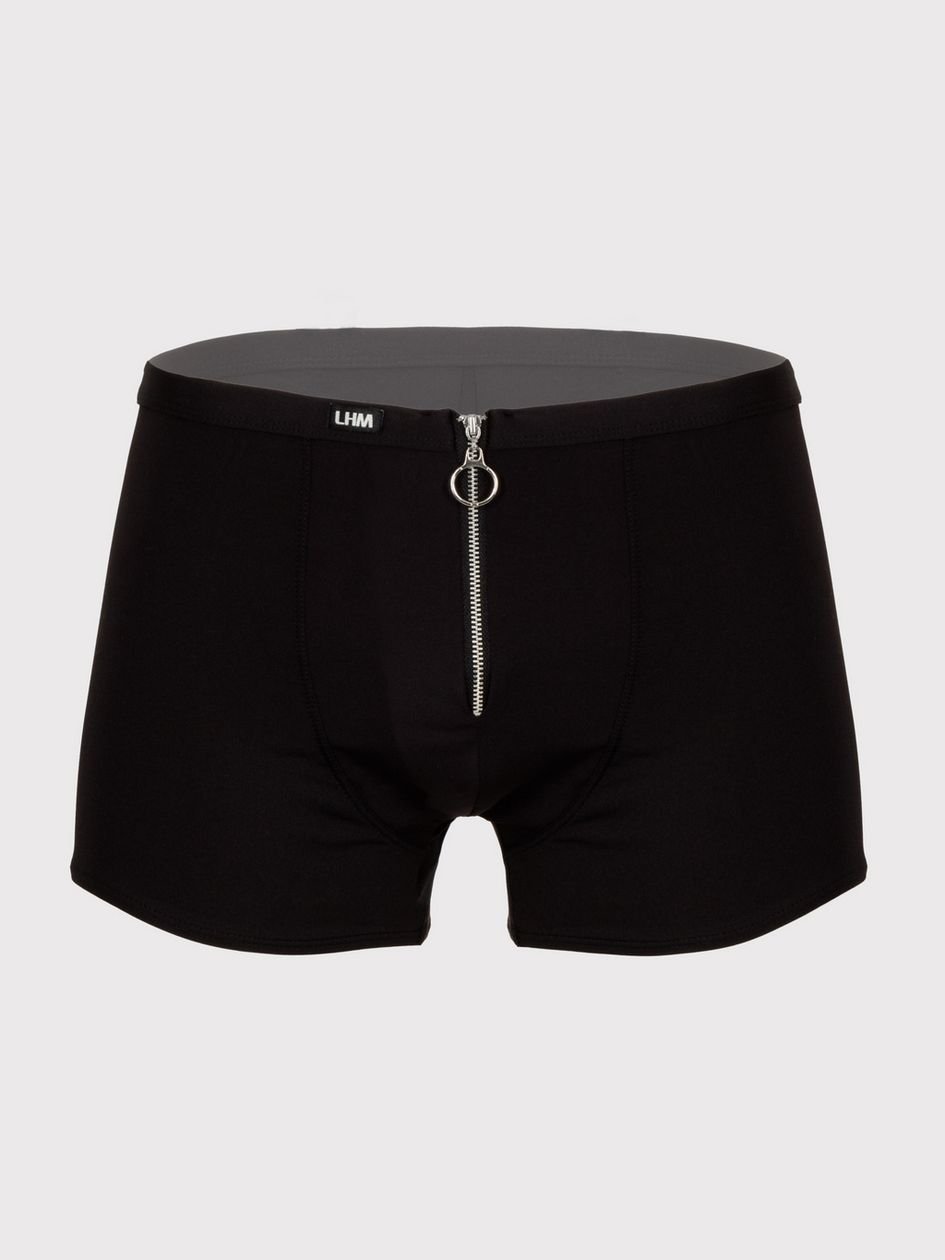 a38030g70356.jpg LHM Zipper Front Microfiber Boxer Shorts - Image 1