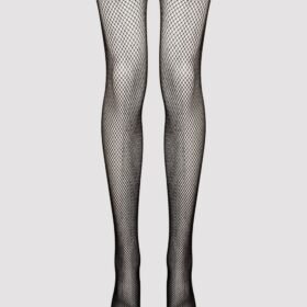 Lovehoney Plus Size PVC Top Fishnet Stockings