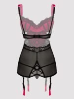 Lovehoney Boudoir Belle Cherry Cut-Out Chemise Set