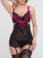 Lovehoney Boudoir Belle Cherry Cut-Out Chemise Set - Image 2