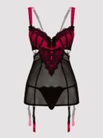Lovehoney Boudoir Belle Cherry Cut-Out Chemise Set - Image 7