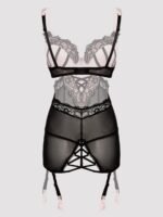 Lovehoney Boudoir Belle Blush Pink Cut-Out Chemise Set