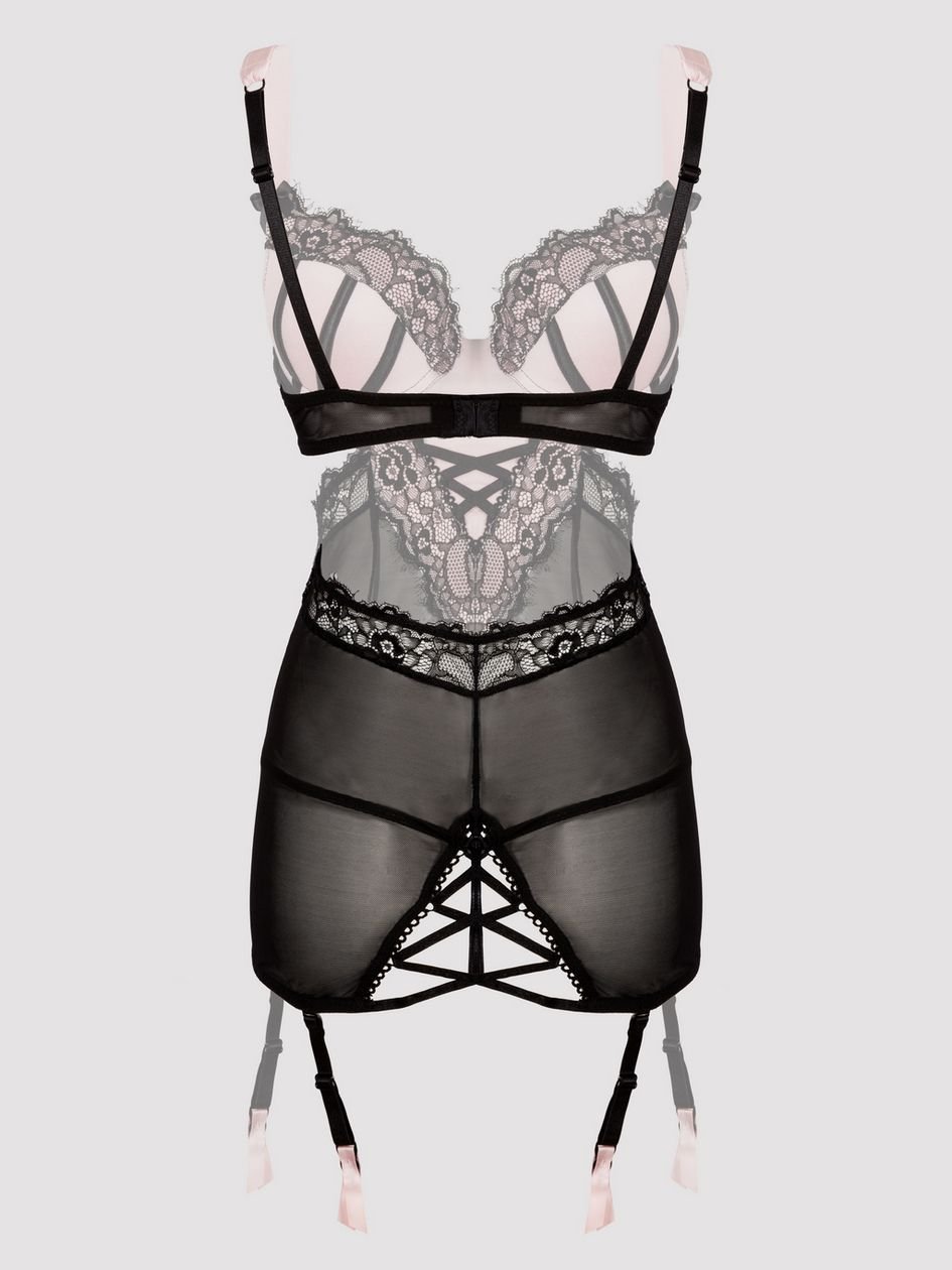 a39706g75453.jpg Lovehoney Boudoir Belle Blush Pink Cut-Out Chemise Set - Image 1