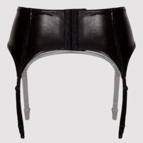Lovehoney Plus Size Fierce Wet Look Garter Belt