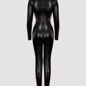 Lovehoney Plus Size Fierce Wet Look Zipper Catsuit