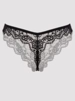 Lovehoney Bombshell Black Lace Babydoll Set