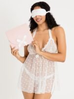 Lovehoney White Lace Babydoll Gift Set - Image 2