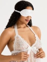 Lovehoney White Lace Babydoll Gift Set - Image 7